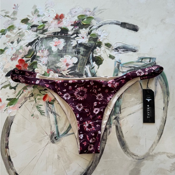 TAVIK minimal coverage heather bottom Medina Merlot ๐ - Picture 2 of 7